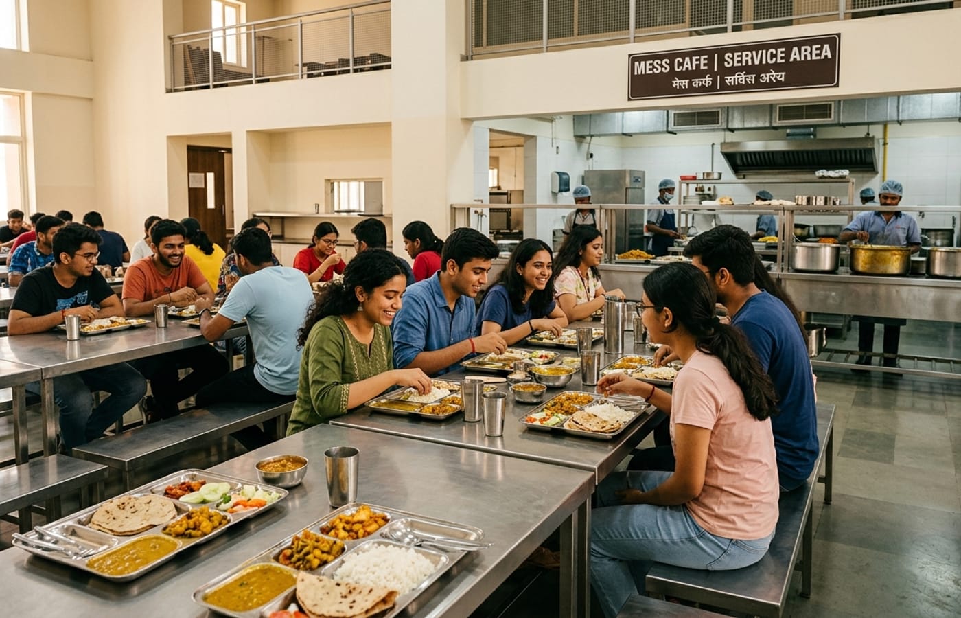 Mess and dining hall